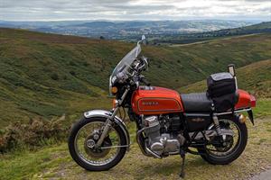 Honda CB750 Long Mynd area